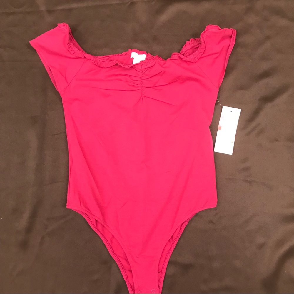 Magenta Leotard
